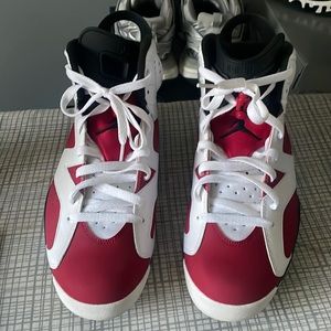 Jordan 6 “carmine” size 10.5